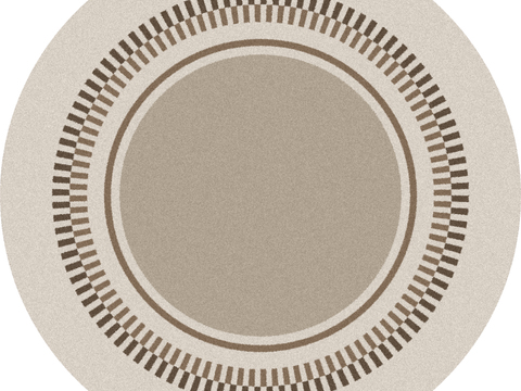 现代意式圆形地毯