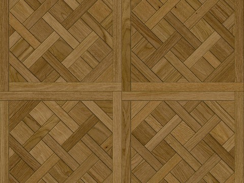 无缝拼花木地板