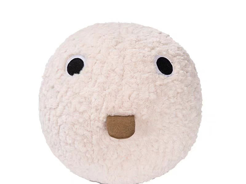 抱枕 现代抱枕 印花抱枕 圆形抱枕