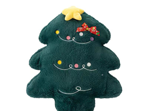  抱枕 现代抱枕 印花抱枕 圣诞树抱枕 