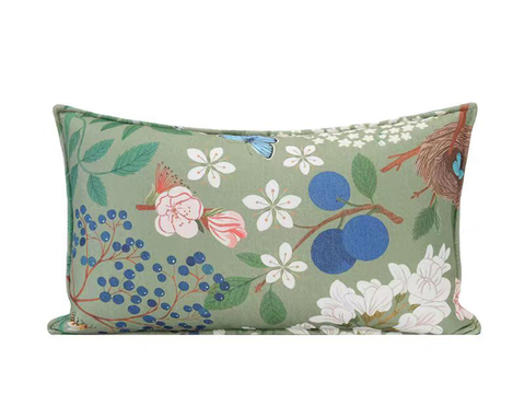 抱枕 中式抱枕 印花抱枕