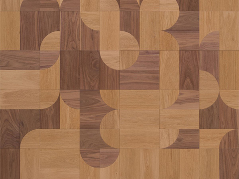 现代意式其他木纹_木纹拼花贴图