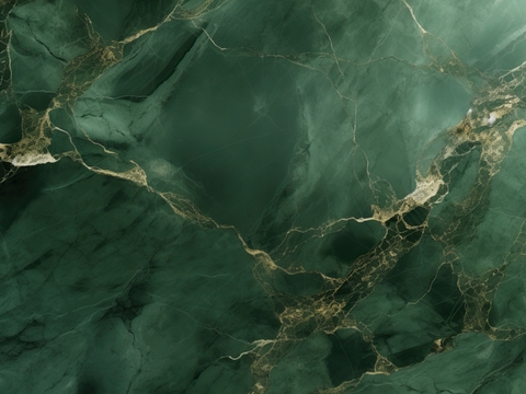 绿色鎏金网状纹大理石