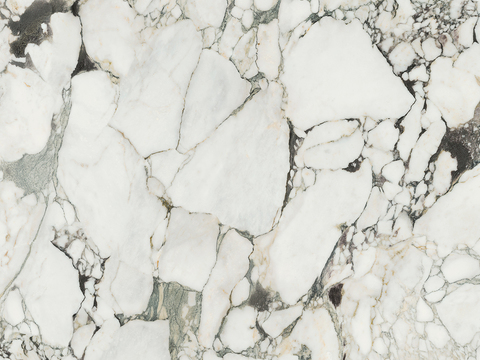 奶油宝格丽白色大理石