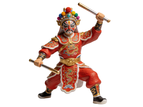  PS免抠英歌舞手办 国潮手办 英歌舞 非遗传承活动 非遗手办 