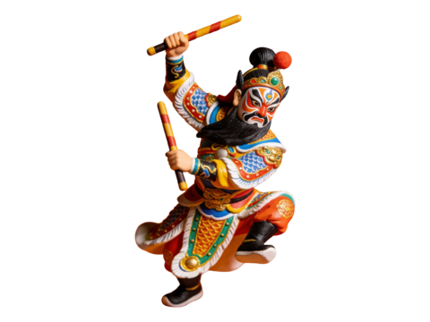  PS免抠英歌舞手办 国潮手办 英歌舞 非遗传承活动 非遗手办 