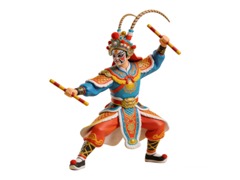  PS免抠英歌舞手办 国潮手办 英歌舞 非遗传承活动 非遗手办 