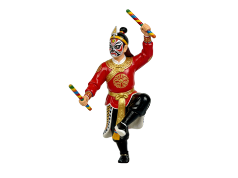  PS免抠英歌舞手办 国潮手办 英歌舞 非遗传承活动 非遗手办 