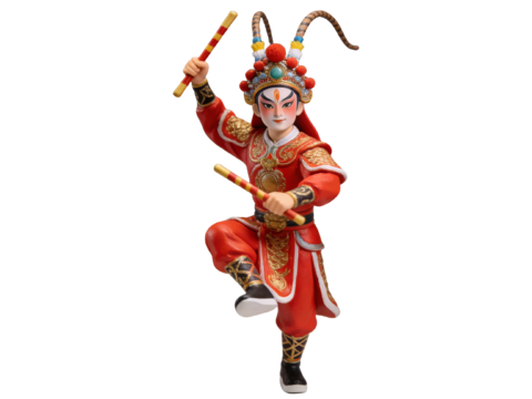  PS免抠英歌舞手办 国潮手办 英歌舞 非遗传承活动 非遗手办 