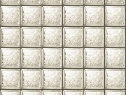 现代无缝侘寂玻璃砖 玻璃砖贴图