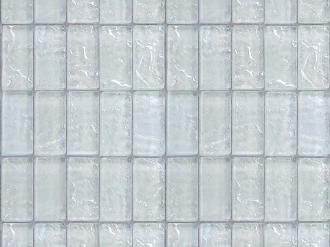 现代无缝侘寂玻璃砖 玻璃砖贴图