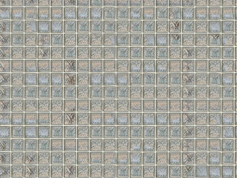 无缝清玻玻璃砖贴图