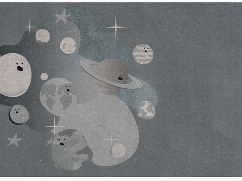 现代儿童卡通地毯贴图