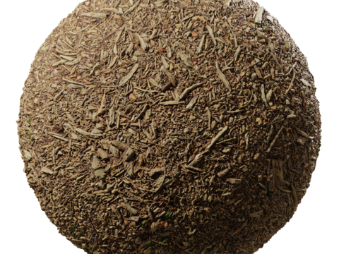 自然风格碎木片地表材质 土壤 碎木片 木屑 花园地面