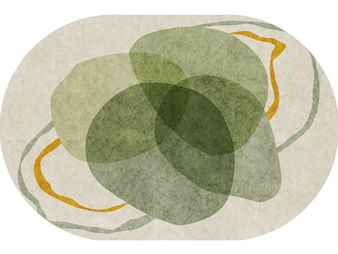 现代简约彩色儿童地毯