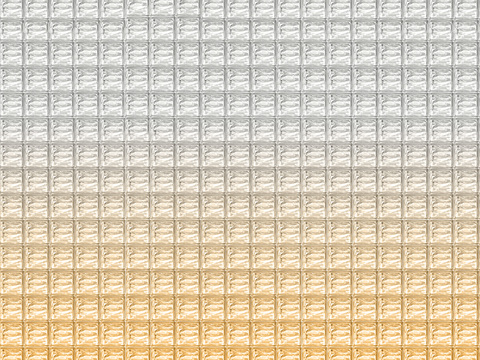 现代极简玻璃砖 黄色渐变玻璃砖贴图