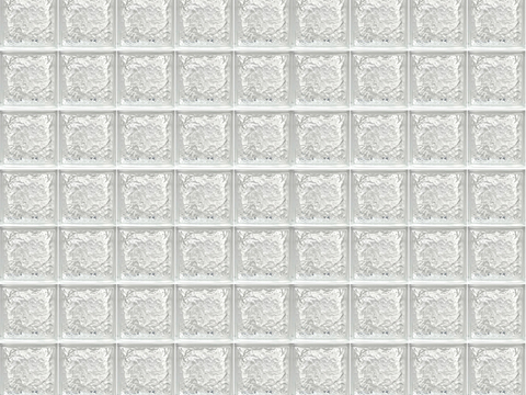 现代法式玻璃砖 无缝浅色玻璃砖贴图