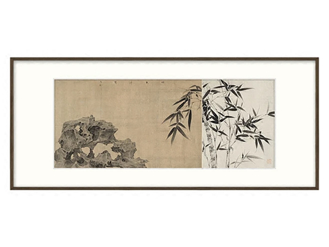 中式挂画_抽象挂画贴图