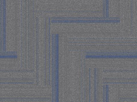 现代办公酒店几何条纹地毯