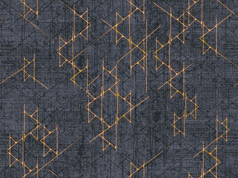 无缝灰色线条酒店地毯