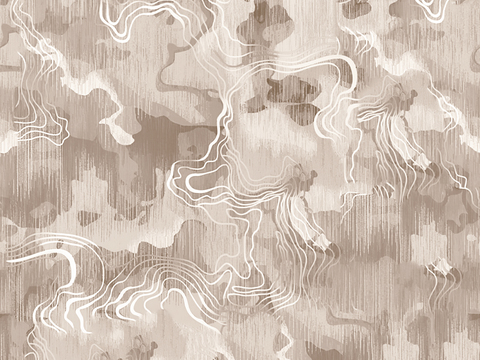 无缝中式浅咖色纹理地毯