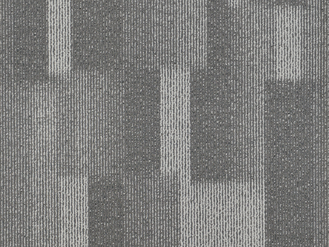 现代办公灰色渐变方块地毯