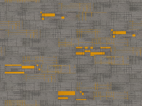 无缝黄灰色条纹肌理地毯