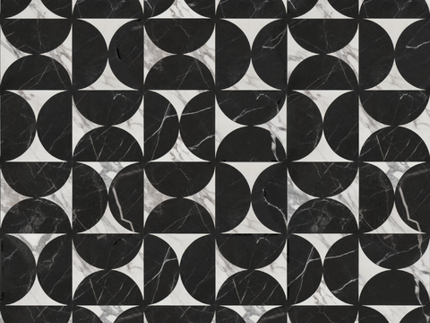 法式轻奢无缝拼花石材 拼花砖贴图