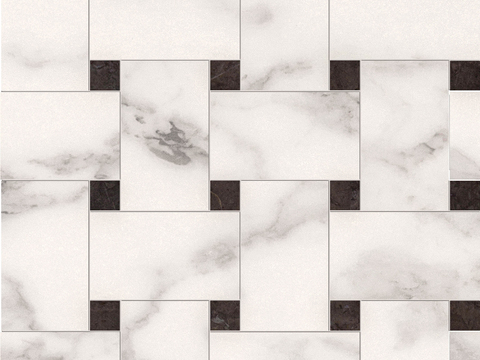 法式大理石瓷砖石材拼贴图