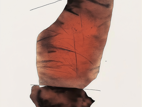  高清中式禅意抽象画 