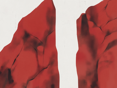  高清中式禅意抽象画 