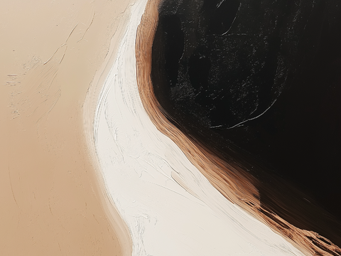  高清现代抽象油画 