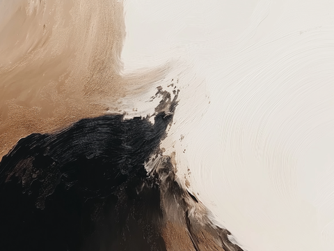  高清现代抽象油画 