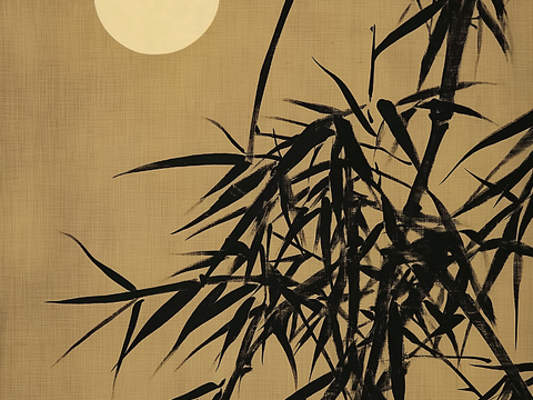  高清中古风挂画 