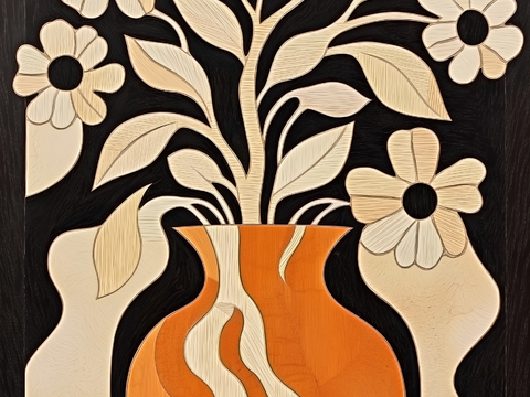  高清中古风挂画 