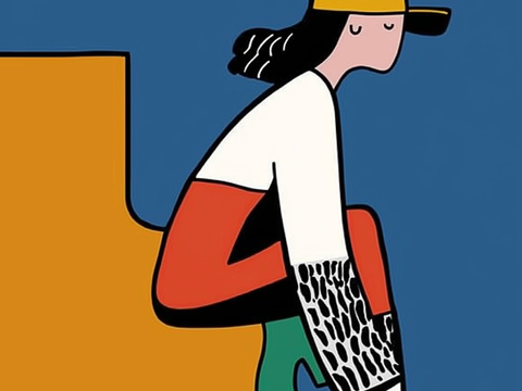 高清现代抽象油画