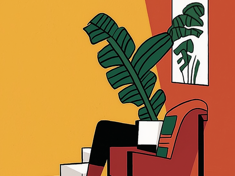  高清现代抽象油画 