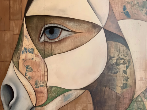 高清马儿中古风挂画