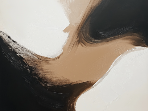  高清现代抽象油画 