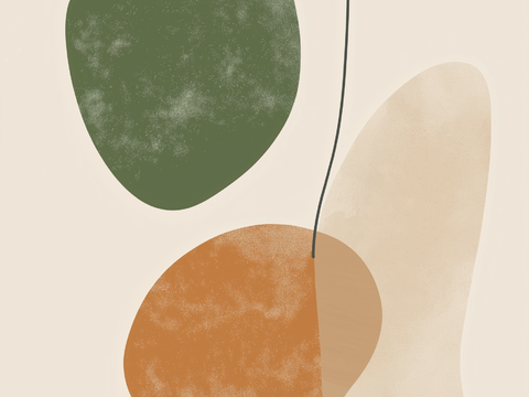  高清现代抽象油画 