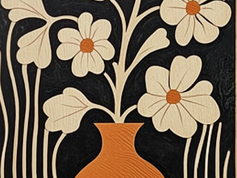  高清中古风挂画 