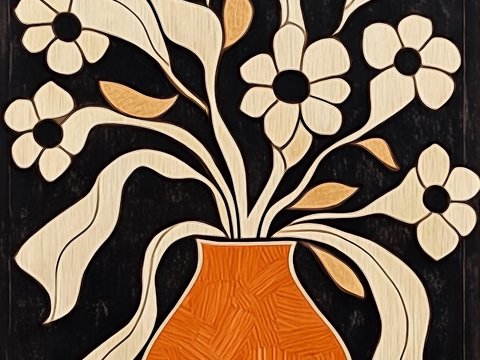  高清中古风挂画 