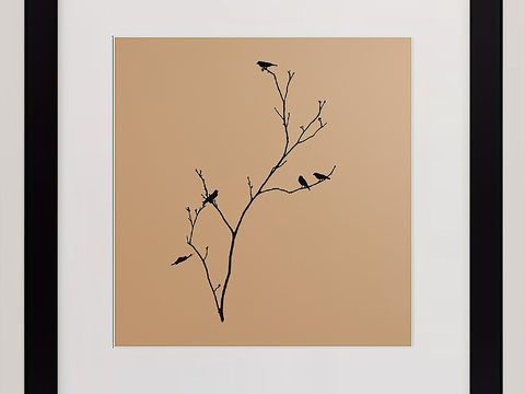  高清中古风挂画 