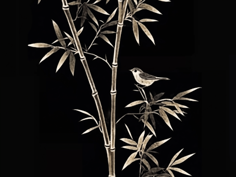  高清中古风挂画 