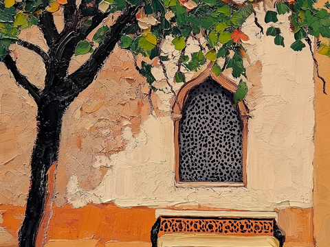  高清中古风挂画 