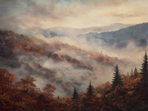 高清中古风挂画