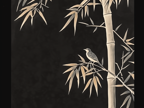  高清中古风挂画 