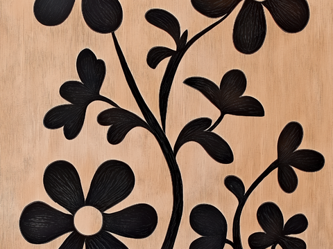  高清中古风挂画 