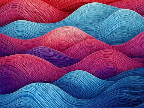  高清现代抽象油画 