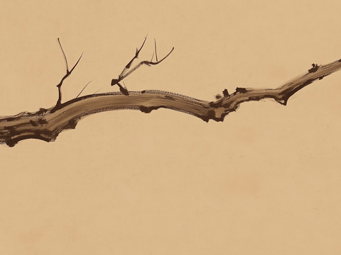  高清中式横幅画 